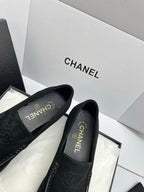 CC 26s Double C Loafers Black Suede 645306