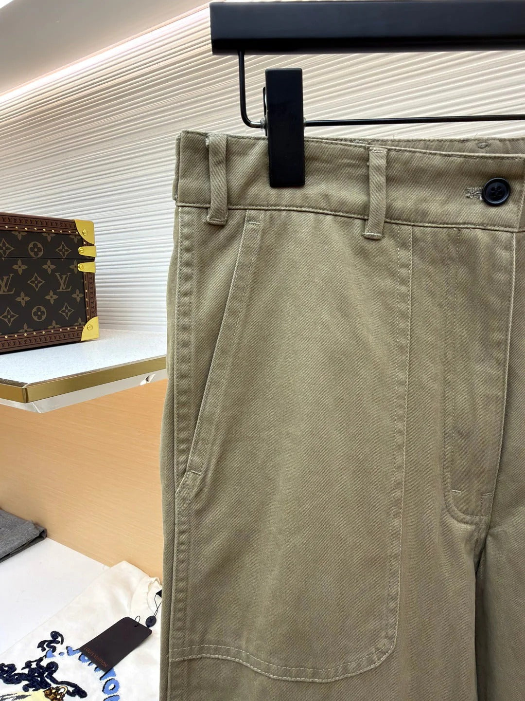 PRADA 25S WIDE-LEG PANTS 509