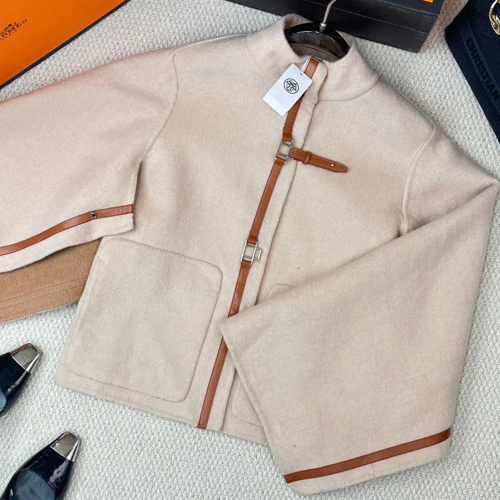 HERMES 25S LUXURY CASHMERE COAT 218