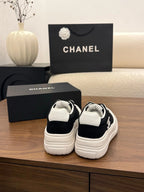 CC 26s Casual Sneaker Black White Canvas Leather 183592