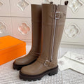HM JAIME BOOT IN CEDAR BROWN CALFSKIN