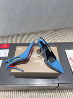 CL 26SS Slingback 100 Blue Patent Leather 613986