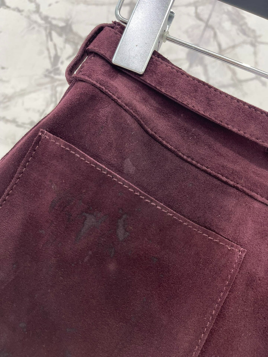 HERMES 25S SHEEPSKIN SHORTS 176