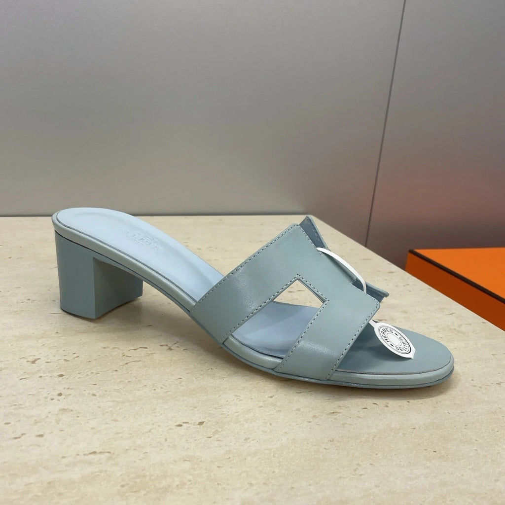 HM 26ss Oran Sandals 45 Baby Blue Calfskin 607227