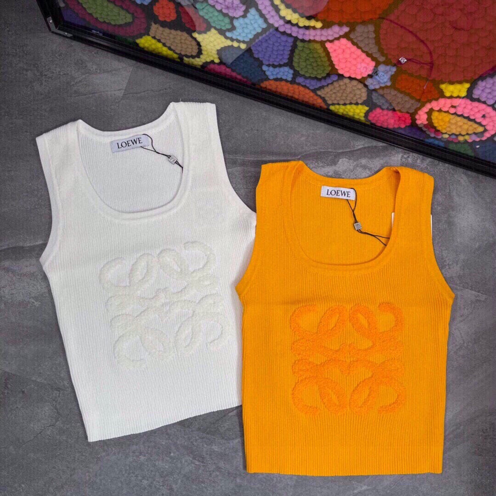 Loew Simple 3D Anagram printed Tank Top