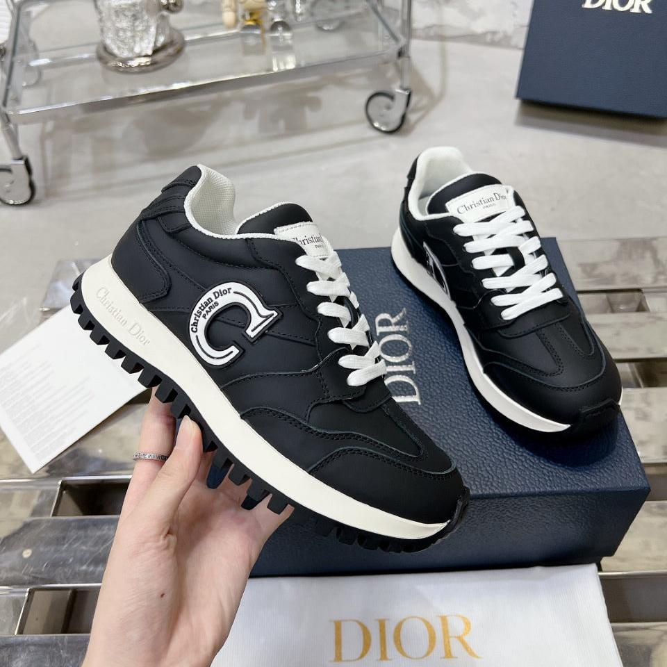 C'est Dior Sneaker 35mm Black Cowhide