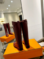HM Stivali Jumping 20mm Burgundy Cowhide 961662