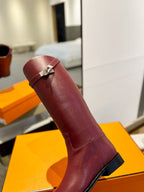 HM Stivali Jumping 20mm Burgundy Cowhide 961662