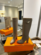 HM Story 85 Boot Beige Light Brown Cowhide 961671