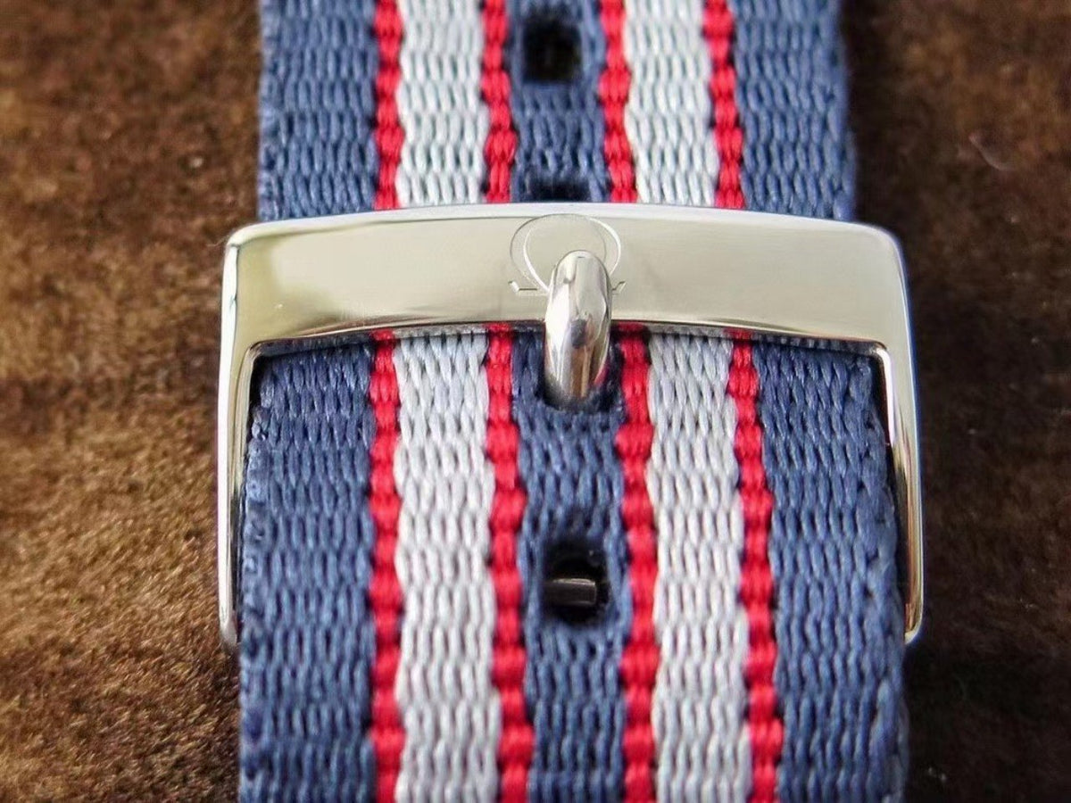 SEAMASTER COMMANDER WHITE DIAL TEXTILE STRAP